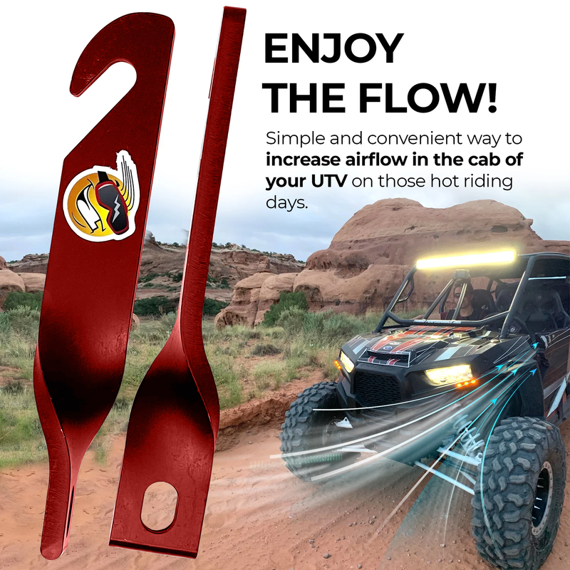 Load image into Gallery viewer, Easy-Cool UTV Door Latches Hook Style