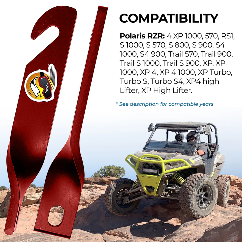 Load image into Gallery viewer, Easy-Cool UTV Door Latches Hook Style