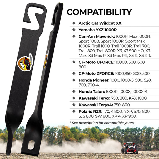 Easy-Cool UTV Door Latches S-Style