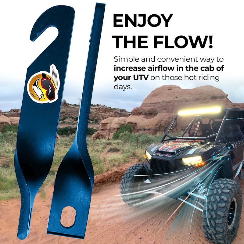 Load image into Gallery viewer, Easy-Cool UTV Door Latches Hook Style