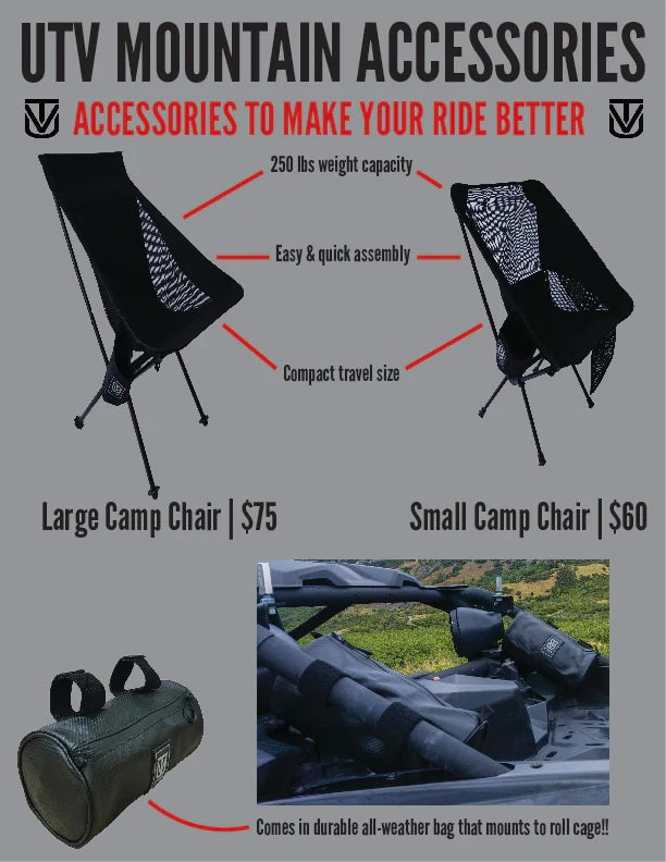 Load image into Gallery viewer, Large Camp Chair with Roll Cage Bag