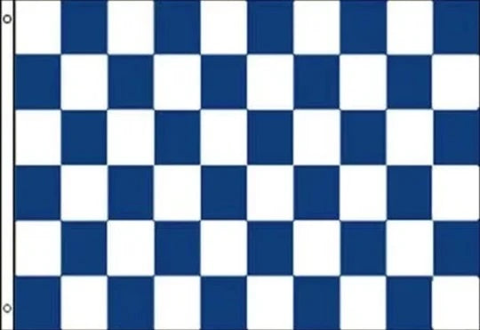 Load image into Gallery viewer, Large 3'x5' White Checker Flag – Polyester Flag for UTV, ATV, Sandrail & RV