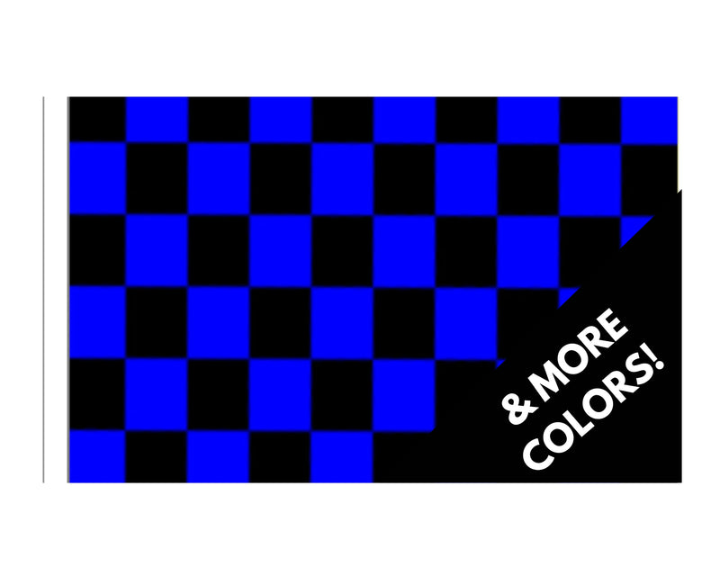 Load image into Gallery viewer, Large 3'x5'Black Check Checker Flag – Polyester Flag for UTV, ATV, Sandrail & RV