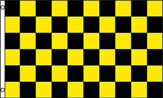 Load image into Gallery viewer, Medium 2'x3' DuneRats® Checkered Flag Polyester Flag for UTV, ATV, Sandrail & RV