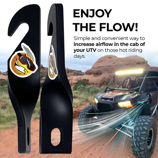 Easy-Cool UTV Door Latches Hook Style