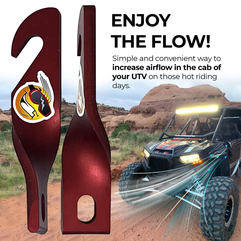 Load image into Gallery viewer, Easy-Cool UTV Door Latches Hook Style
