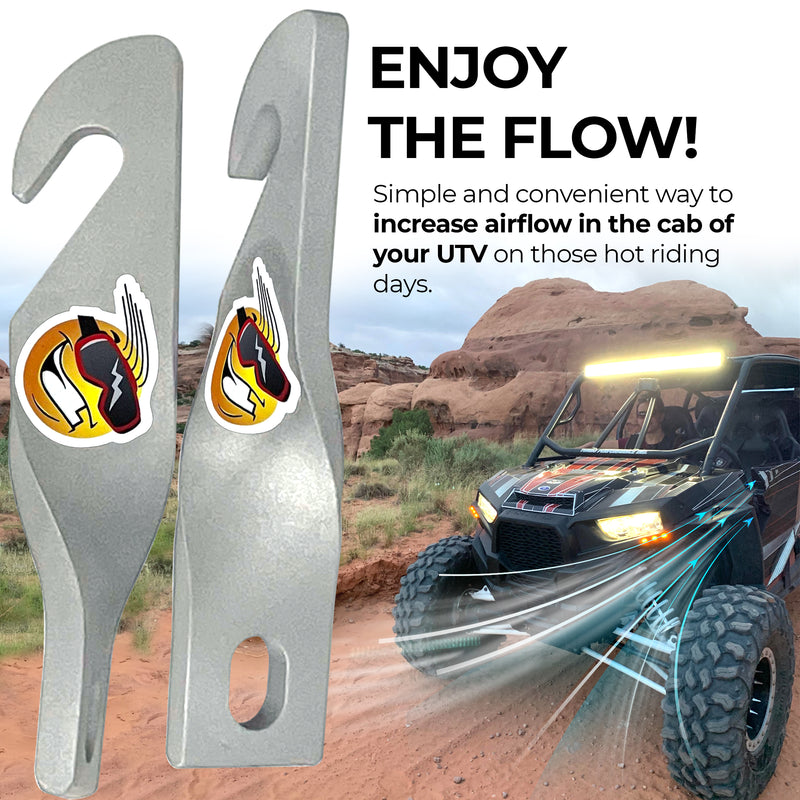 Load image into Gallery viewer, Easy-Cool UTV Door Latches Hook Style