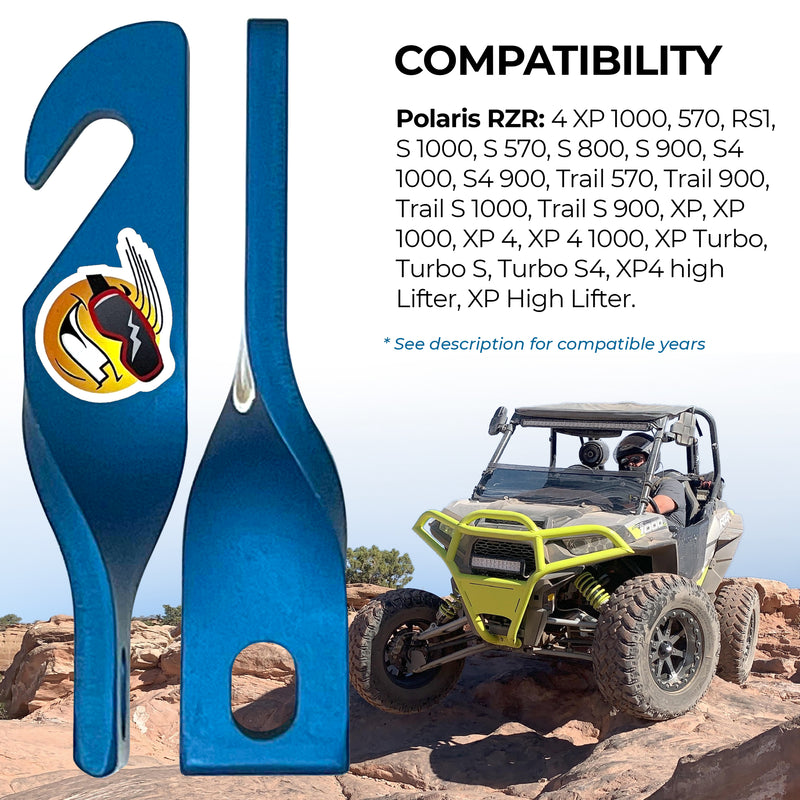 Load image into Gallery viewer, Easy-Cool UTV Door Latches Hook Style
