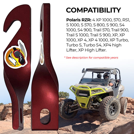 Easy-Cool UTV Door Latches Hook Style