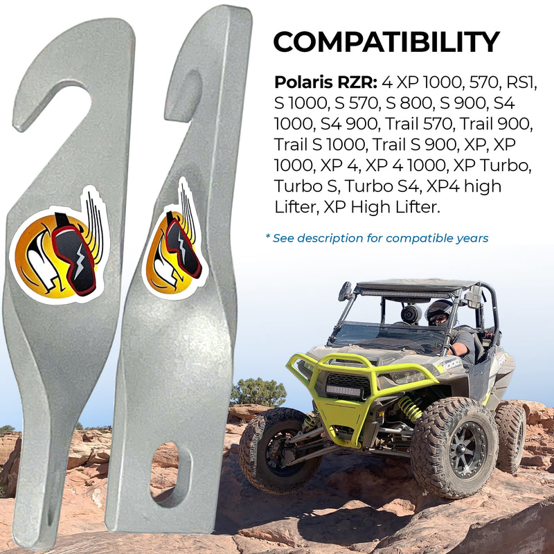 Load image into Gallery viewer, Easy-Cool UTV Door Latches Hook Style