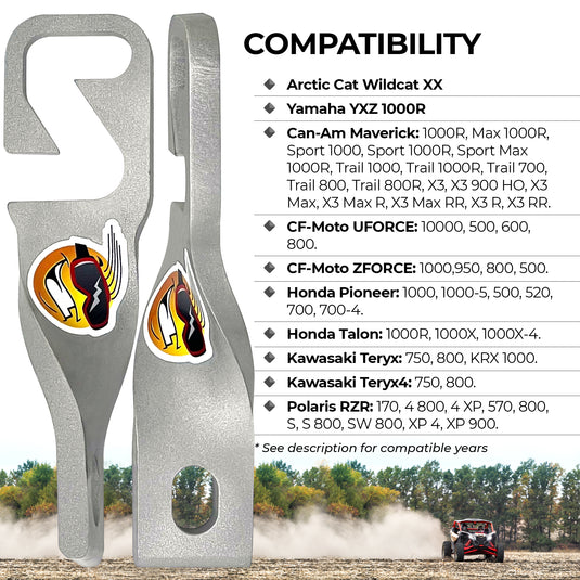 Easy-Cool UTV Door Latches S-Style