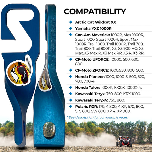Easy-Cool UTV Door Latches S-Style