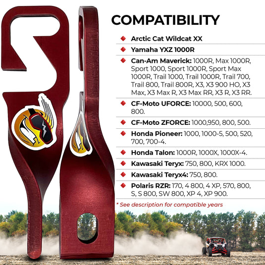 Easy-Cool UTV Door Latches S-Style