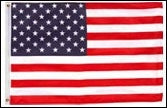 Medium 2'x3' USA Safety Flag – Polyester for UTV, ATV, Sandrail & RV