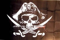 Medium 2'x3' Deadman Chest Pirate – Polyester Flag for UTV, ATV, Sandrail & RV